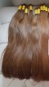 Светло-коричневые волосы в срезе для наращивания 60см #6 (50 грамм)