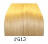 Волосы блонд в срезе для наращивания 60см #613