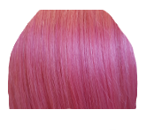 Натуральные ярко-розовые волосы